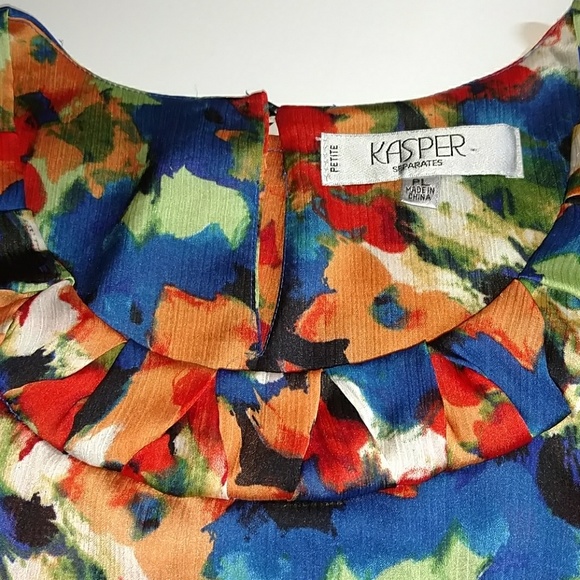KASPER SLEEVELESS TOP - Picture 5 of 6